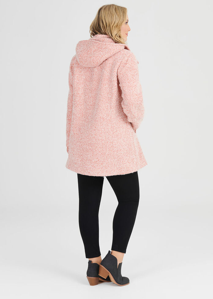 Romance Hooded Coat, , hi-res