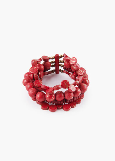 Lady In Red Bracelet