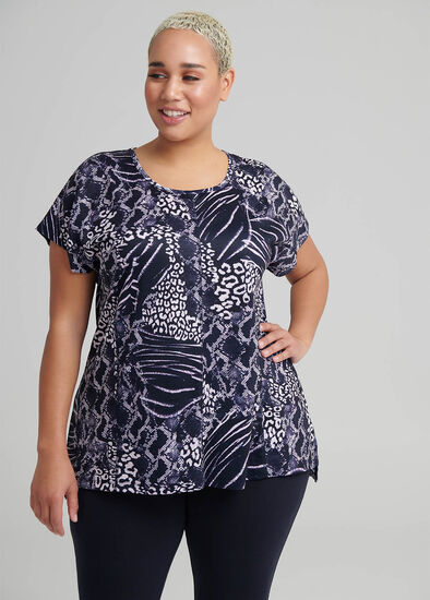 Plus Size Animalia Active Tee