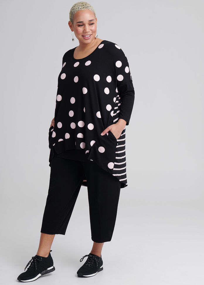 Spots And Stripes Top, , hi-res