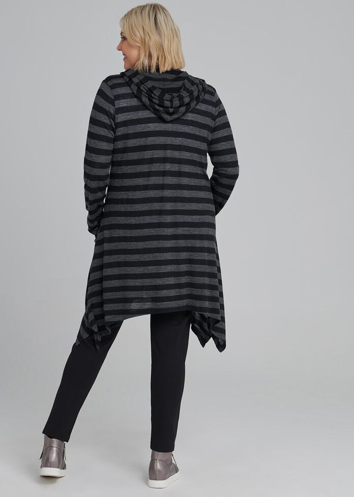 Aspen Stripe Cardi, , hi-res