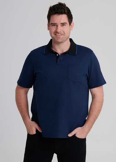 Plus Size Craft Mercerised Polo