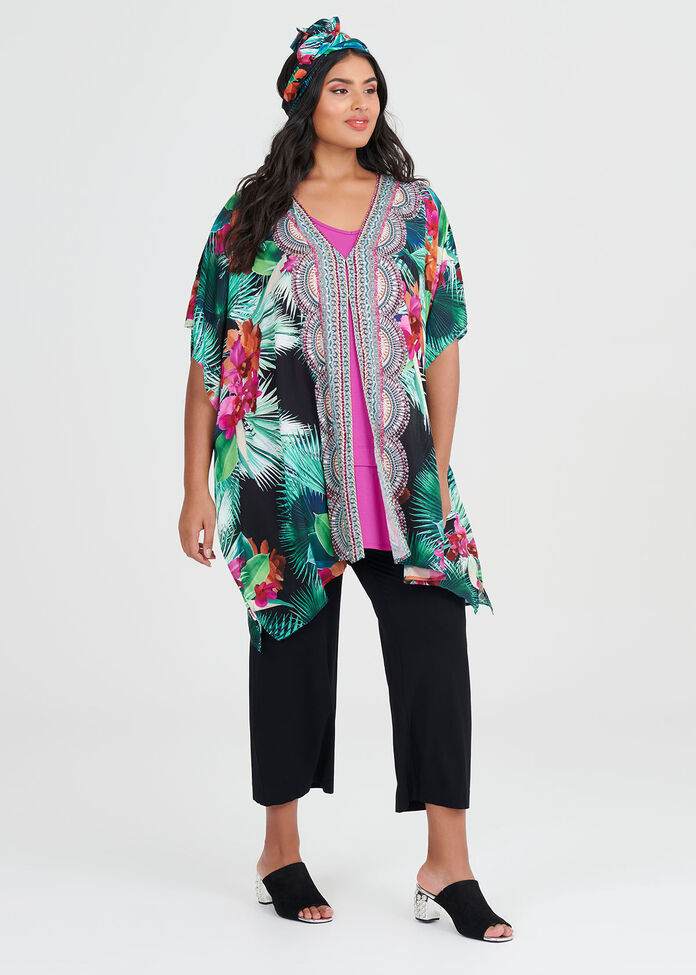 Wategos Viscose Kimono, , hi-res