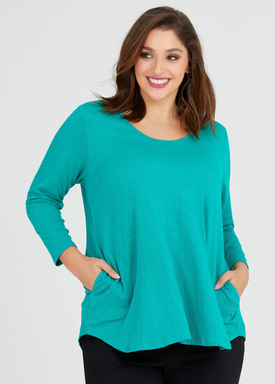 Plus Size Momentum Texture Top