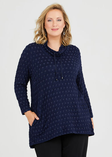 Plus Size Hideaway Lounge Top