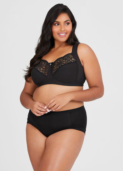 Plus Size Wirefree Super Comfort Bra