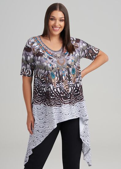 Plus Size Zingara Tunic