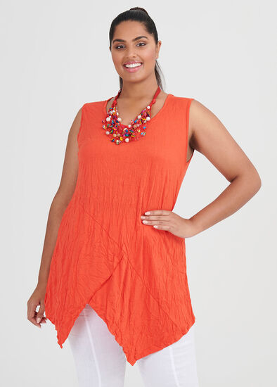 Plus Size Bamboo Sea Breeze Tunic