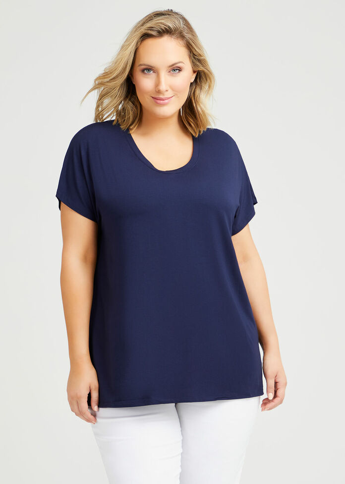 Bamboo Essential Top, , hi-res