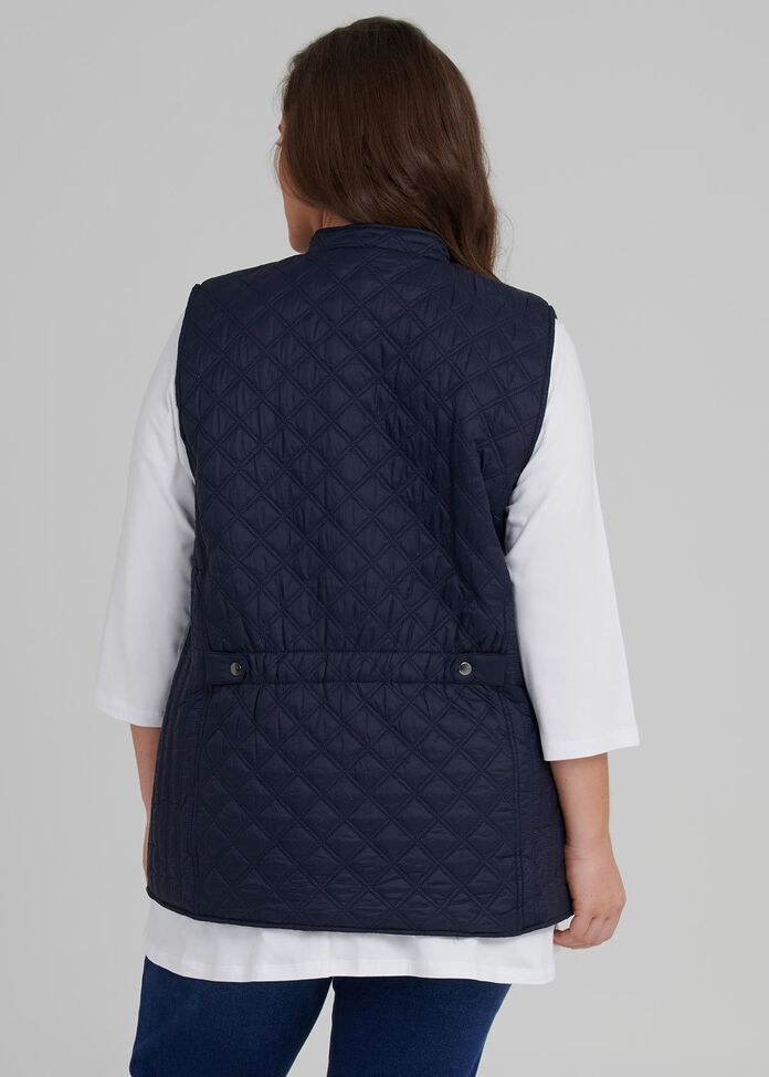 Eclectic Quilted Vest, , hi-res