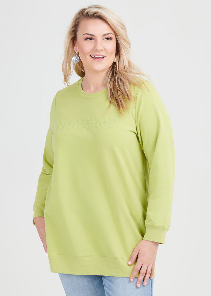 Tropicana Sweat Top, , hi-res