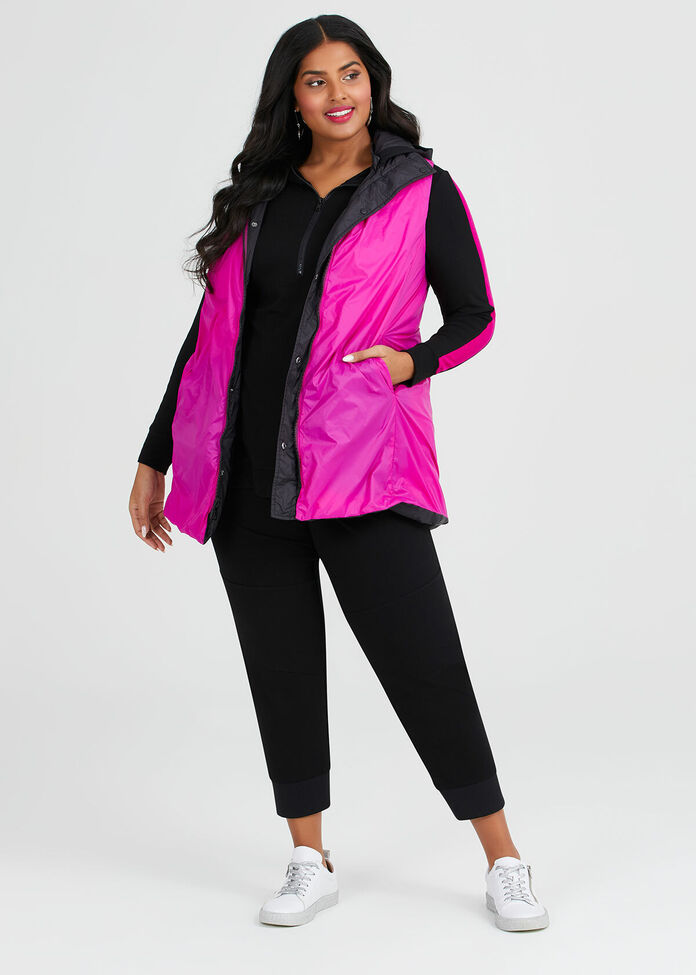 Reversible Escape Puffa Vest, , hi-res