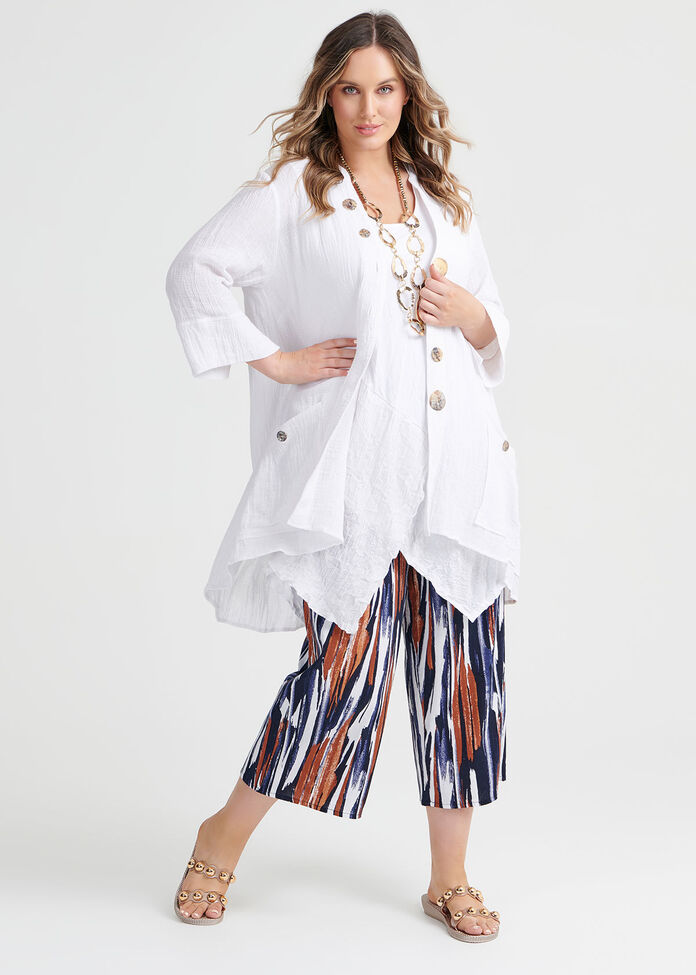 Bamboo Linen Breezy Tunic, , hi-res