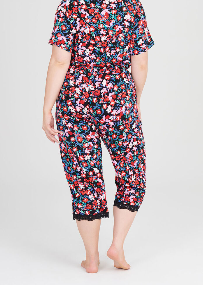 Natural Print Pj Pant, , hi-res