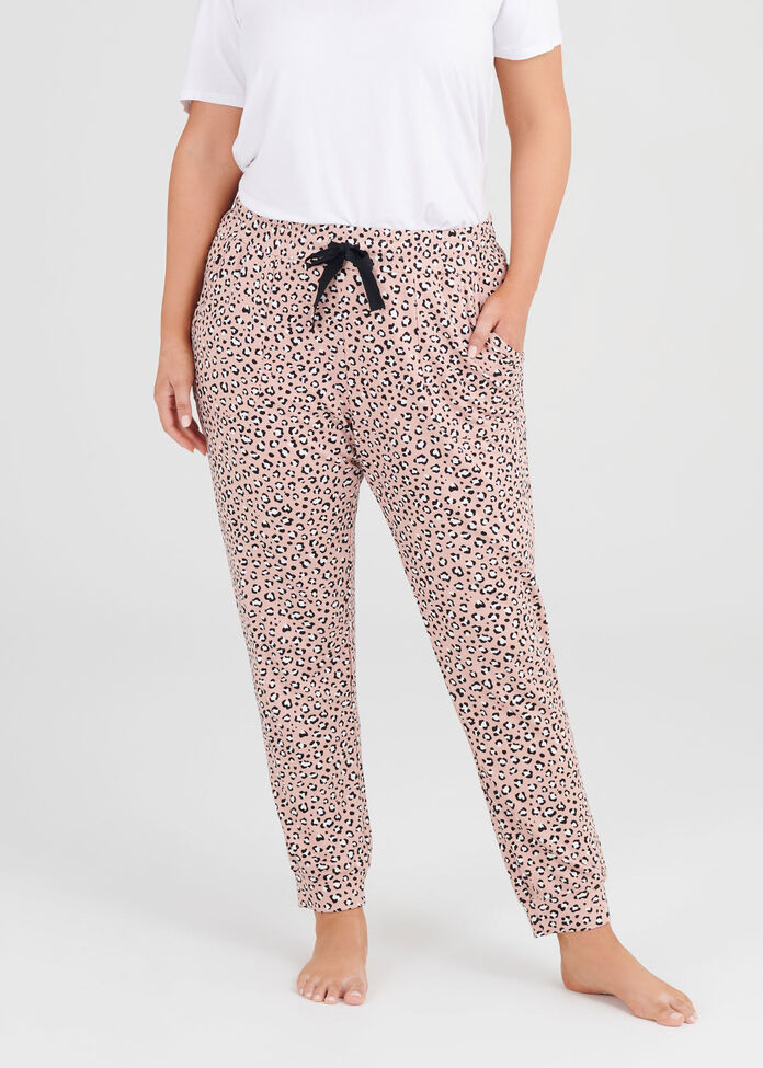 Bamboo Cosy Animal Pj Pant, , hi-res