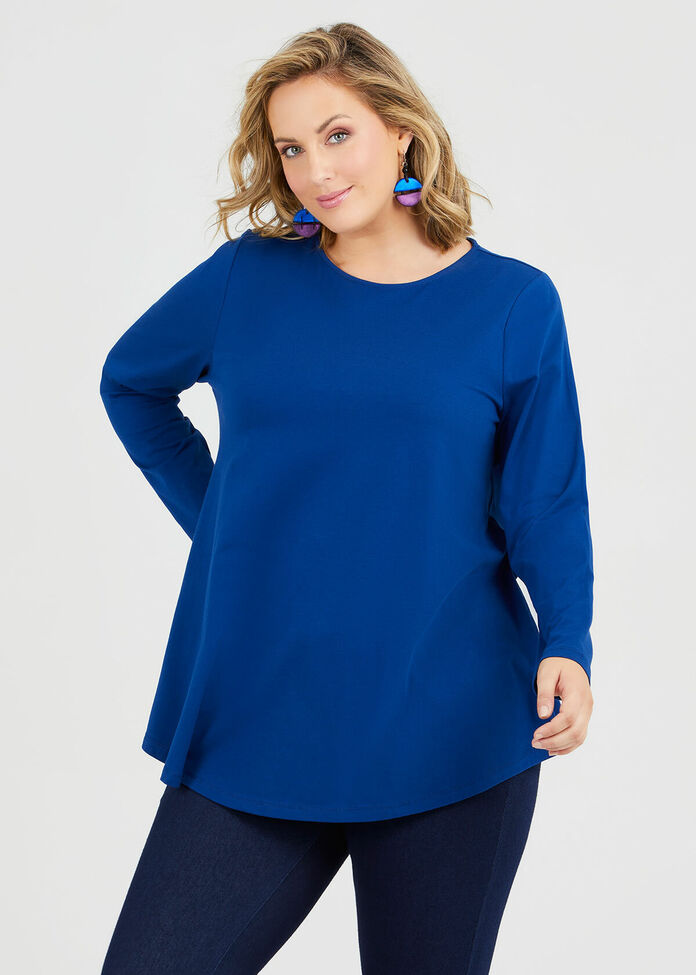 Organic Long Sleeve Top, , hi-res