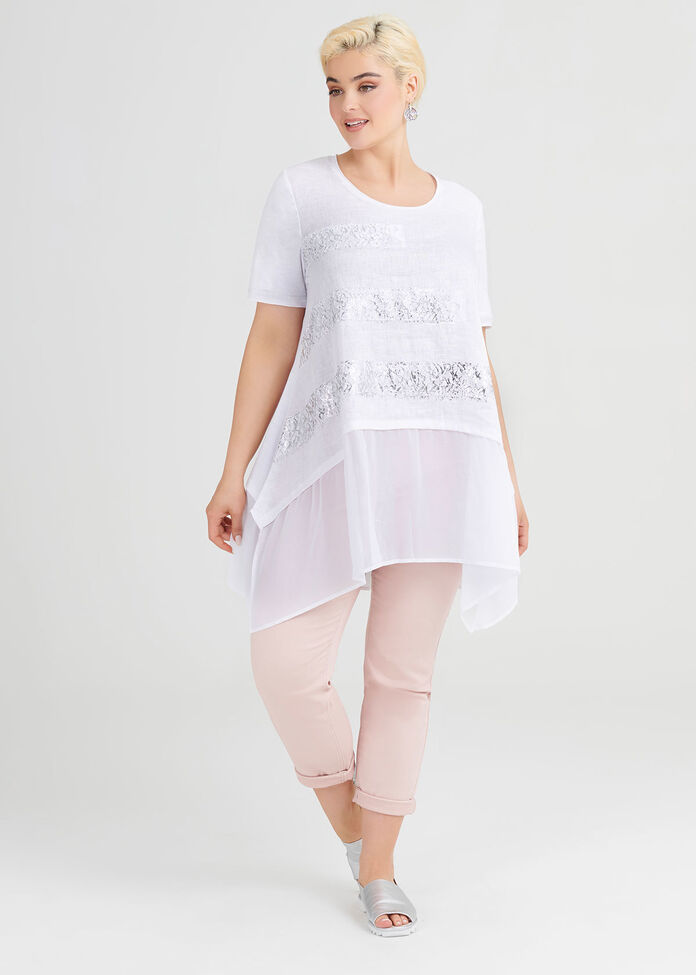 Born This Way Linen Tunic, , hi-res