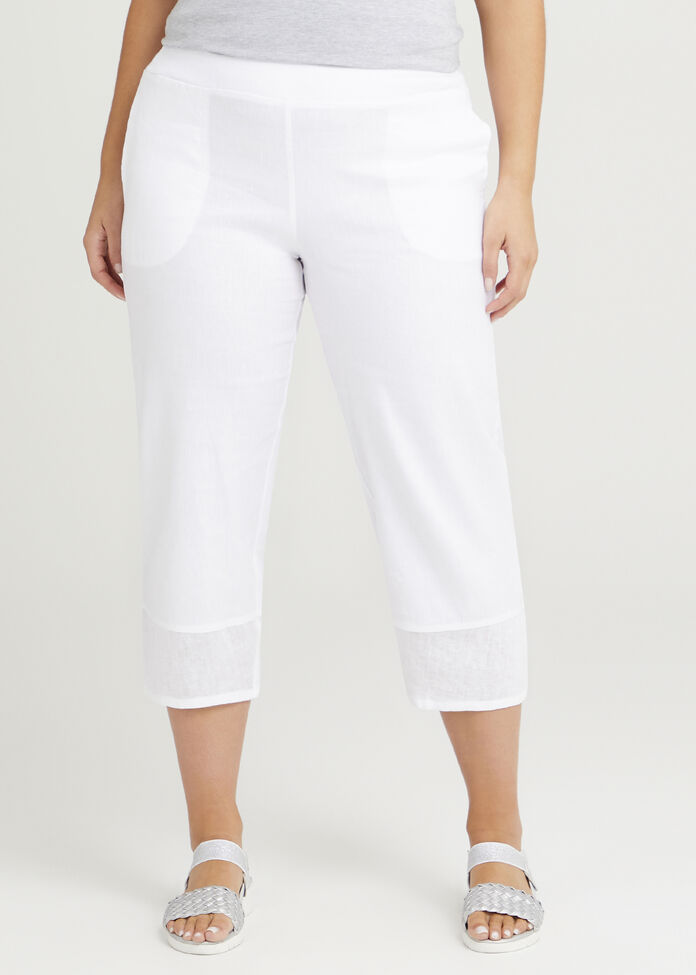 Linen Stretch Breezy Pant, , hi-res