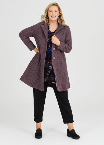 Plus Size Bliss Faux Fur Coat