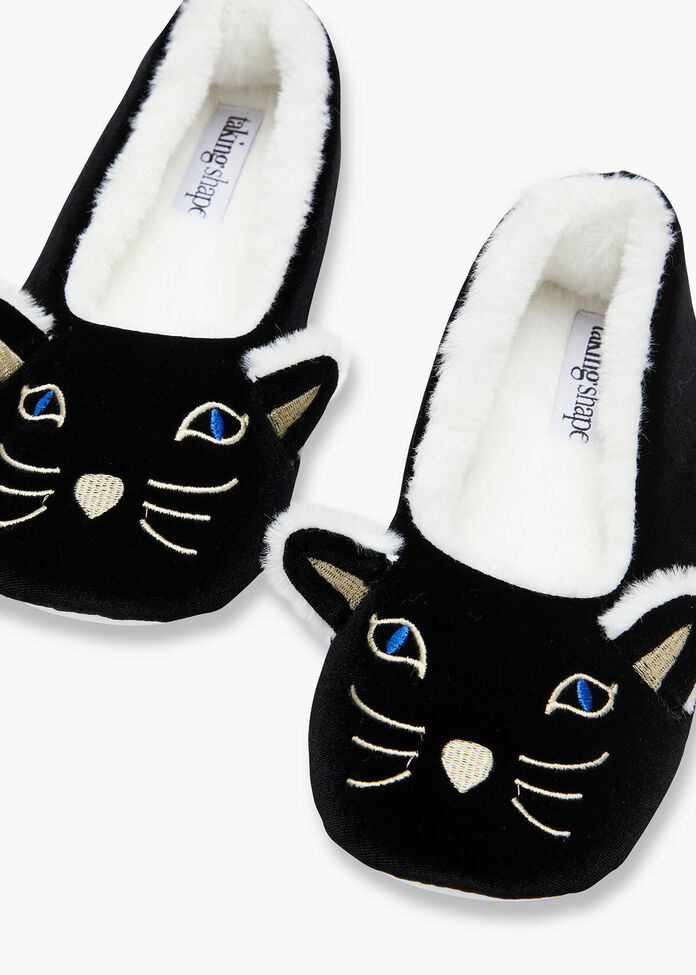 Kitty Slippers, , hi-res