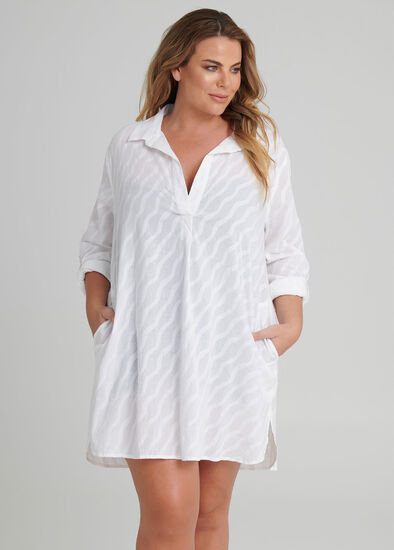 Plus Size Tidal Wave Shirt