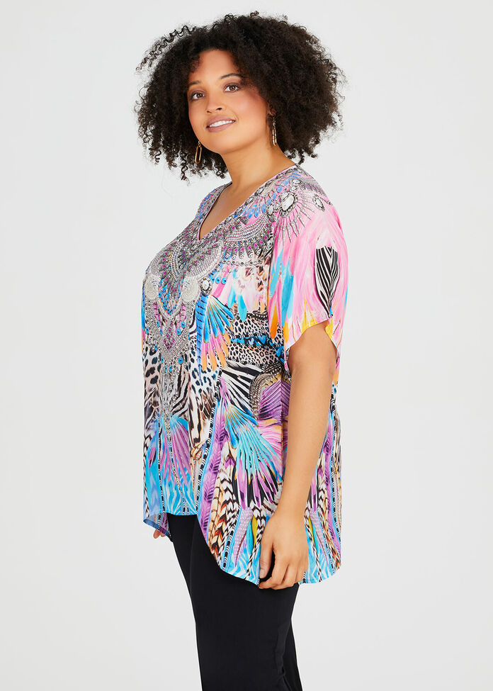 The Fabulous Viscose Top, , hi-res