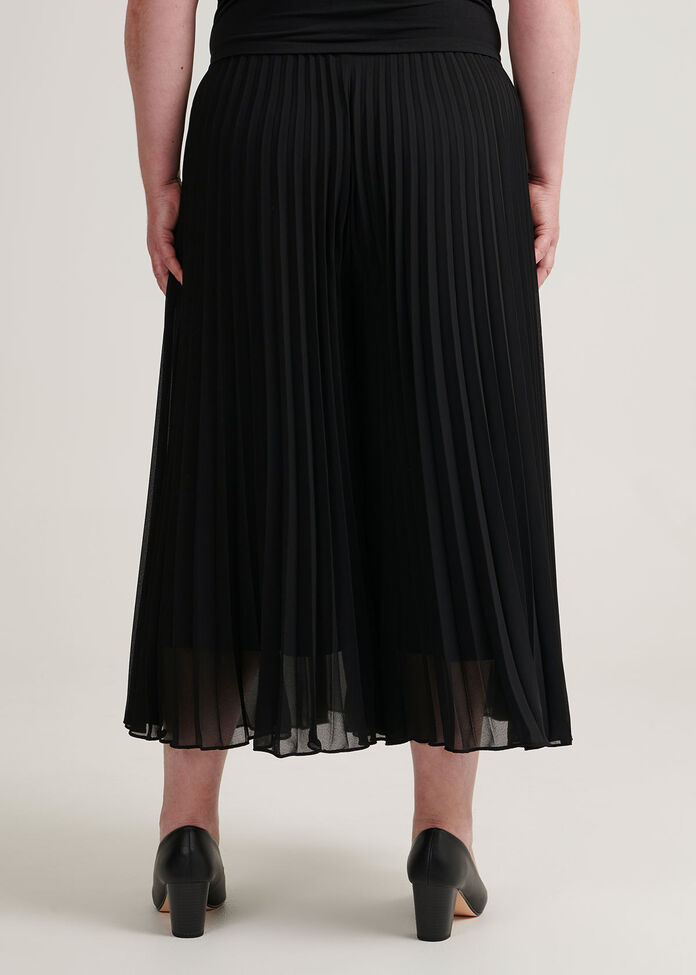 Sunray Pleated Culottes, , hi-res