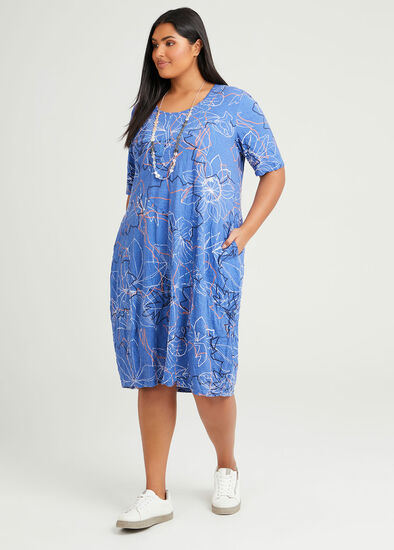 Plus Size Bamboo Tropical Dreams Dress