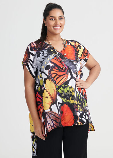 Plus Size Ponderosa Viscose Top