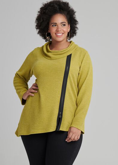 Plus Size Ebony Autumn Top