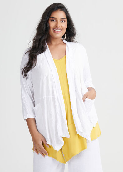 Plus Size Bamboo Nicobar Cardi