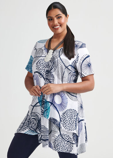 Plus Size Glacier Tunic