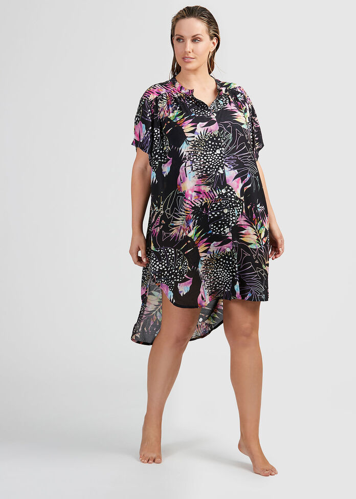 Modal Tropics Cover Up, , hi-res