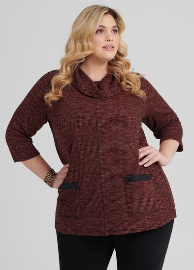 Plus Size Sunrise Sunset Top