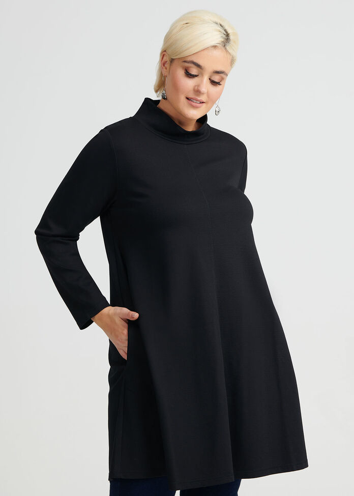 Coco Mock Neck Tunic, , hi-res