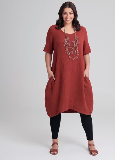 Plus Size Cotton Mellieha Dress