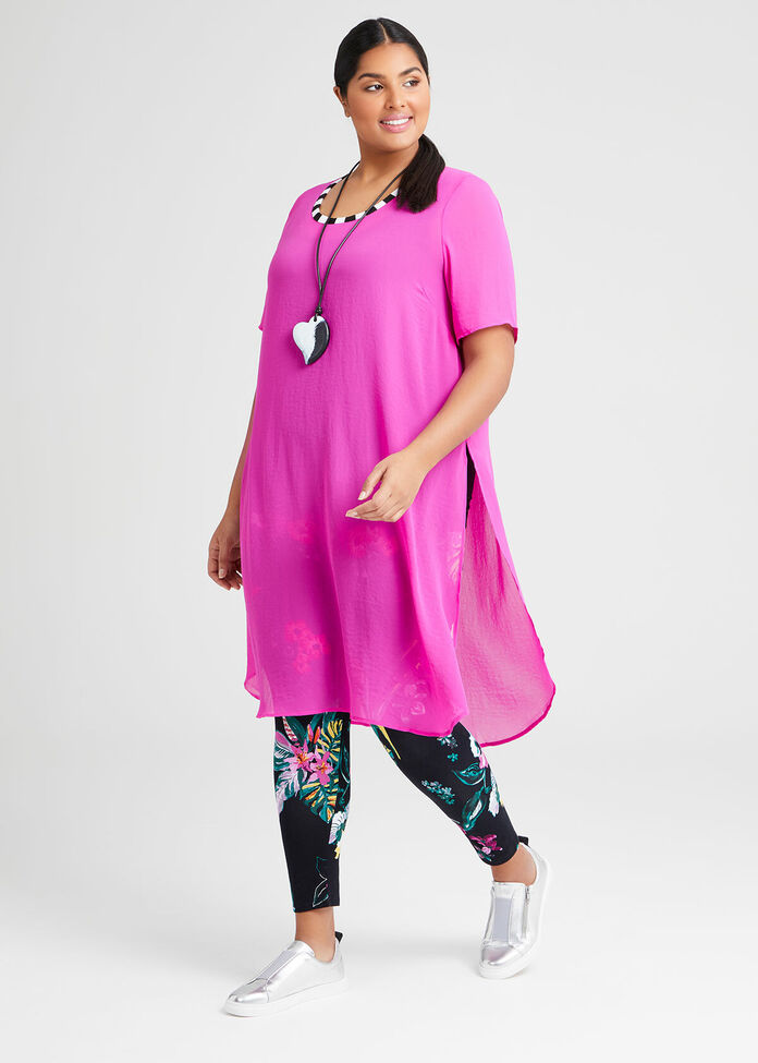 Chiffon Sandra Overlay Tunic, , hi-res