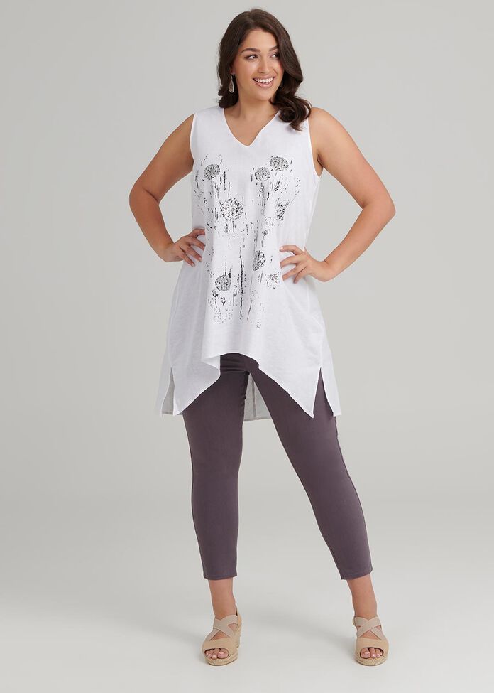 Linen Radiant Tunic, , hi-res