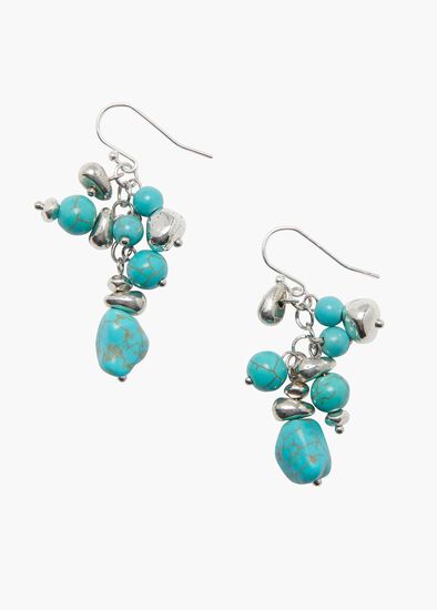 Azure Cluster Earrings