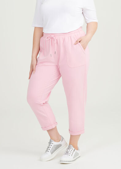 Plus Size Organic Cropped Jogger