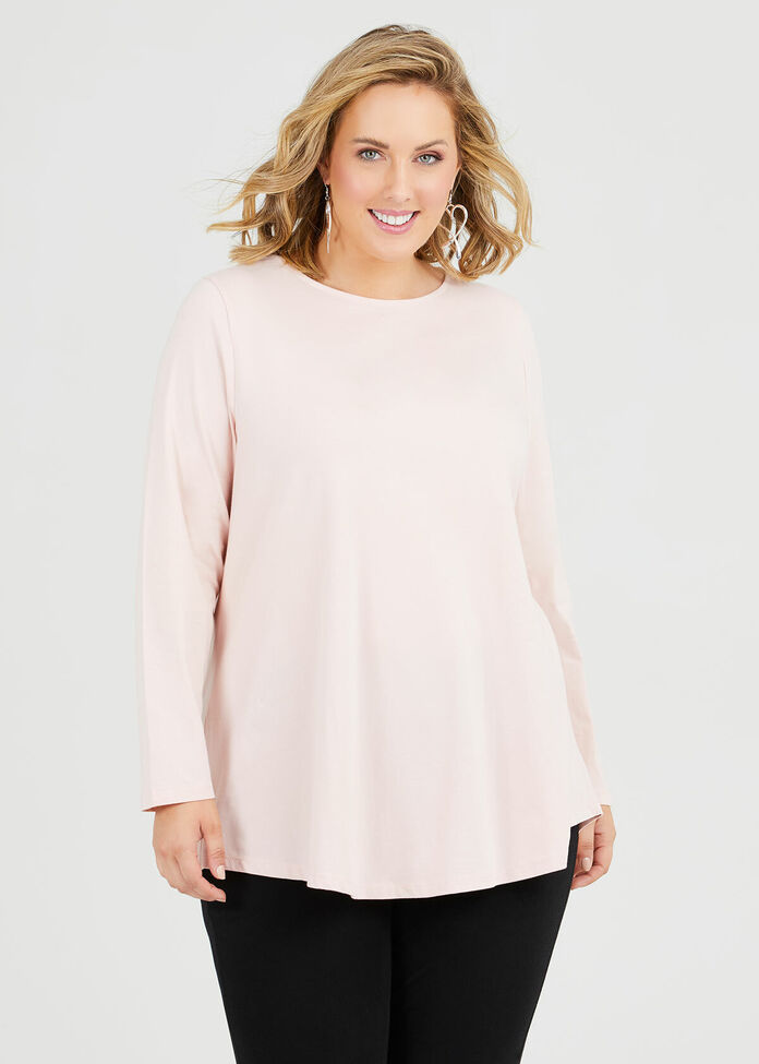 Organic Long Sleeve Top, , hi-res