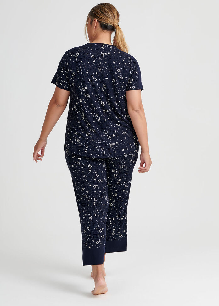 Starry Night Pj Top, , hi-res