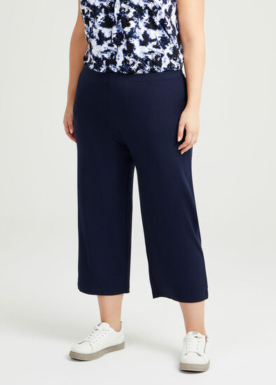 Plus Size Bamboo Culotte Pant