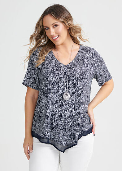 Plus Size Bamboo Grenada Top