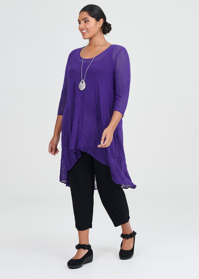 Shayda Mesh Tunic, , hi-res