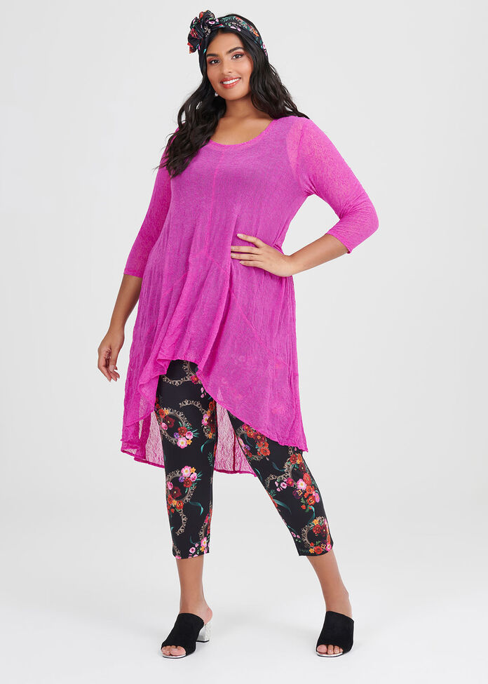 Shayda Mesh Tunic, , hi-res