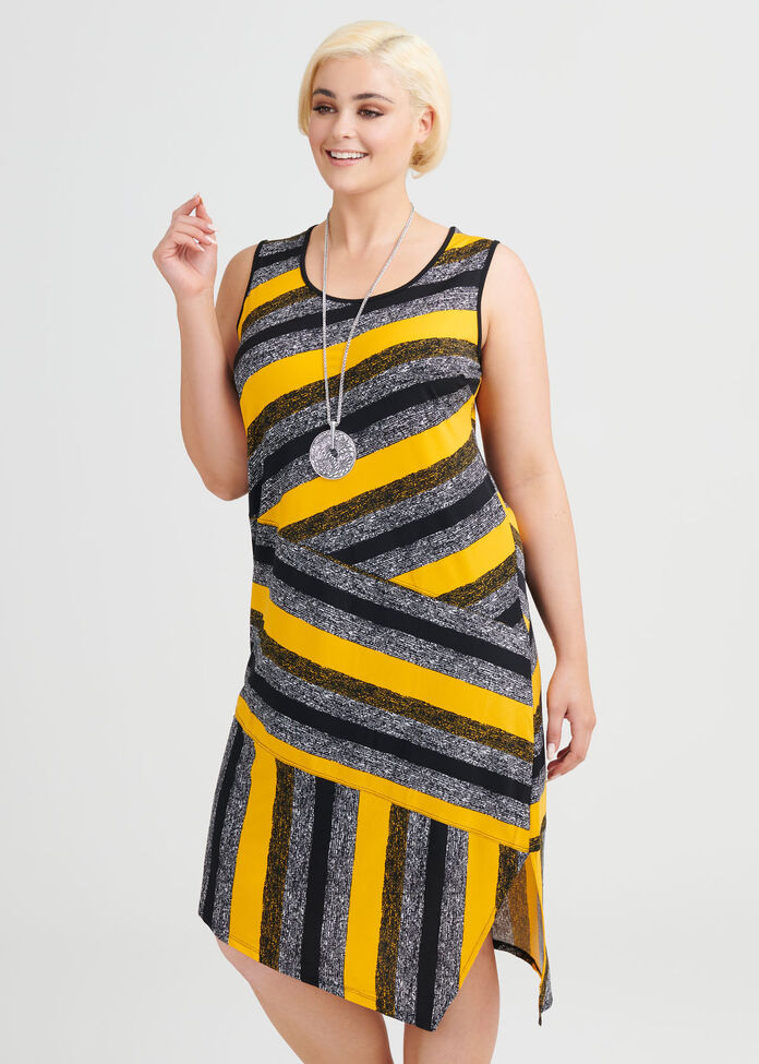 Nikita Stripe Dress, , hi-res