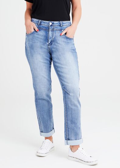 Plus Size Tall Easy Fit Denim Jean