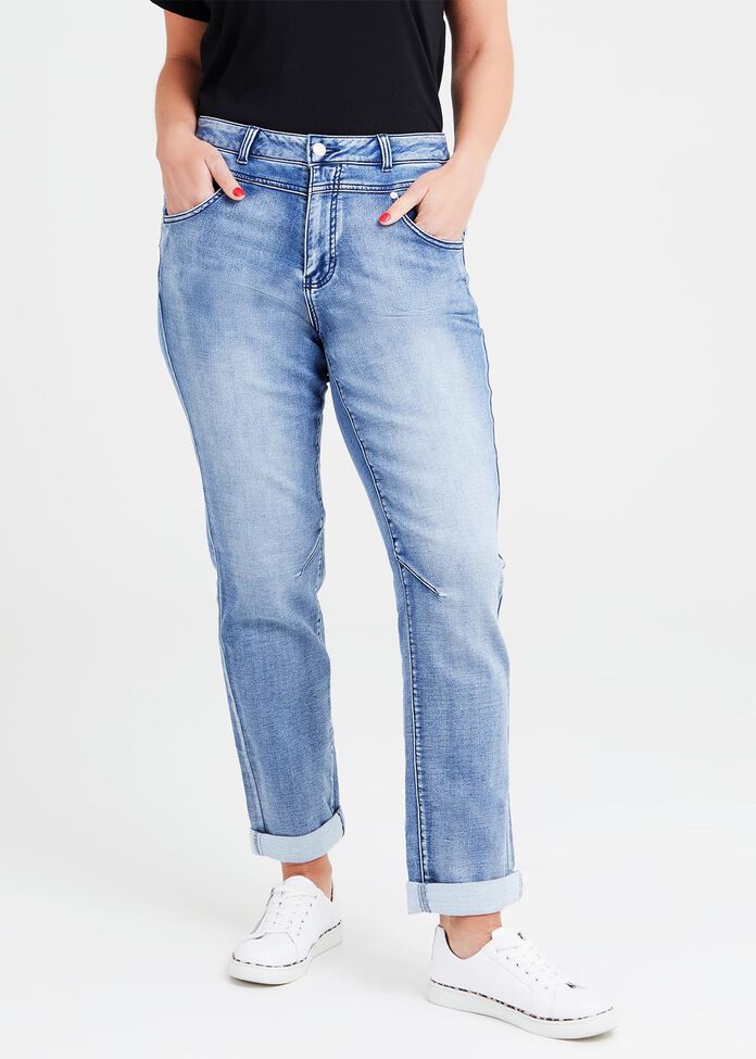 The Easy Fit Denim Jean, , hi-res