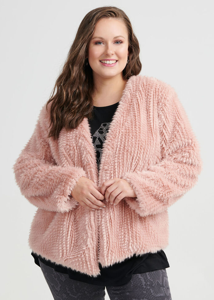 Dolce Faux Fur Jacket, , hi-res